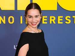 emilia clarke attends the premiere of peacock s ponies at the whitby hotel on wednesday jan 14 2026 in new york