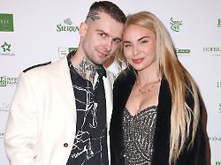 eric stehfest und franziska temme bei der 8 dschungelparty zum start der rtl show ich bin ein star holt mich hier raus im hotel jw marriott berlin 23 01