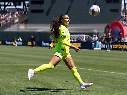 file washington spirit s forward trinity rodman runs for a ball during the first half of a nwsl soccer match against bay fc on saturday aug 23 2025 in san francisco