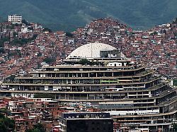 general view of the el helicoide building headquarters of the bolivarian national intelligence service sebin in caracas on september 12 2022