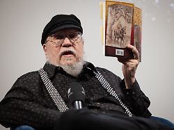 george r r martin writer executive producer fanevent lesung und q a script to screen von a knight of the seven kingdoms im delphi kino in berlin datum 12 01