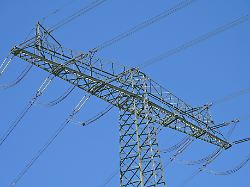 hochspannungsleitung bezirk marzahn hellersdorf berlin deutschland