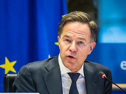 january 26 2026 brussels belgium nato secretary general mark rutte takes part in an exchange of views with members of the european parliament in brussels belgium on 26 01