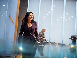 katherina reiche cdu bundesministerin fuer wirtschaft und energie stellt in der bundespressekonferenz den jahreswirtschaftsbericht 2026 vor berlin 28 01 2026