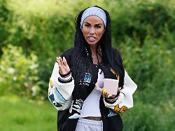 katie price and son harvey 06 06 2025 katie price and her son harvey during an interview with the sun as katie reveals harvey will be put on a newly created fat jab after clinical trials