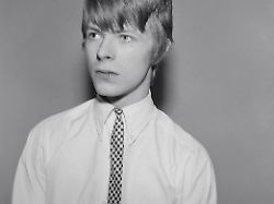 london 1966 musician david bowie poses for a portrait session in 1966 in london england