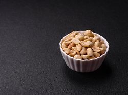 leckere nahrhafte erdnuss in keramikschale leckere nahrhafte erdnuss in keramikschale copyright xzoonar