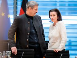 markus soeder und dorothee baer bei der konferenz der ministerpraesidenten der laender im kanzleramt berlin 04 12 1