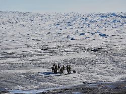 mitglieder der daenischen streitkraefte nehmen an einer uebung mit hunderten von soldaten aus mehreren europaeischen nato mitgliedsstaaten in kangerlussuaq teil 1