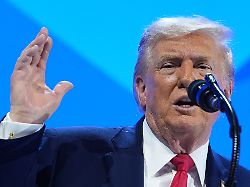 president donald trump addresses the audience during the annual meeting of the world economic forum in davos switzerland wednesday jan 21 2026