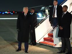 president donald trump arrives at joint base andrews md after attending the world economic forum in davos thursday jan 22 2026