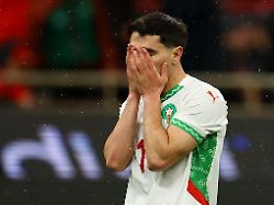 soccer football caf africa cup of nations morocco 2025 final senegal v morocco prince moulay abdellah stadium rabat morocco january 18 2026 morocco s brahim diaz looks dejected reuters siphiwe sibeko