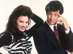 the nanny from left fran drescher charles shaughnessy 1995 1993 1999