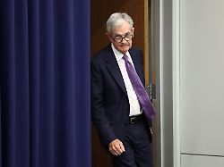 u s federal reserve chair jerome powell arrives to hold a press conference after the fed cut interest rates by quarter of a percentage point in washington d c u s october 29 2025