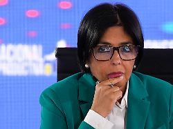 venezuelan vice president delcy rodriguez attends a meeting with venezuela s president nicolas maduro at the humboldt hotel at el avila mountain in la guaira venezuela thursday sept 21 2023