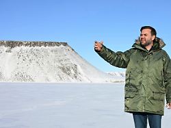vice president jd vance gestures as he tours pituffik space base friday march 28 2025 in greenland