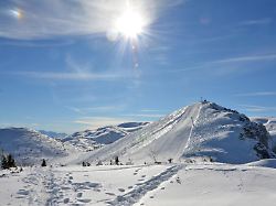 winter sports in austria feuerkogel ski area ebensee salzkammergut gmunden district upper austria austria