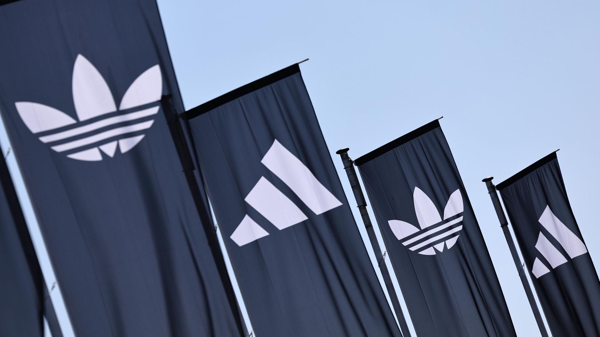 fahnen adidas logo 100