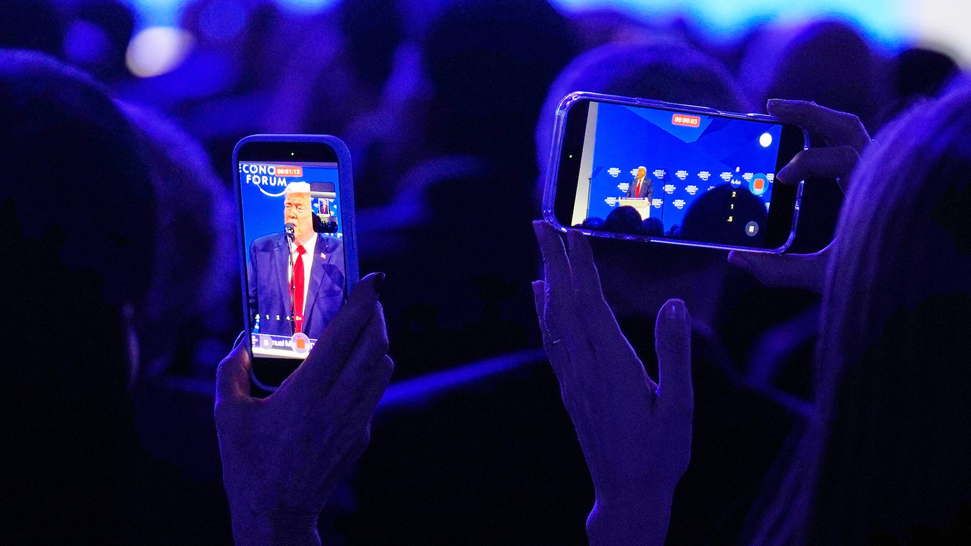 handy trump rede 100