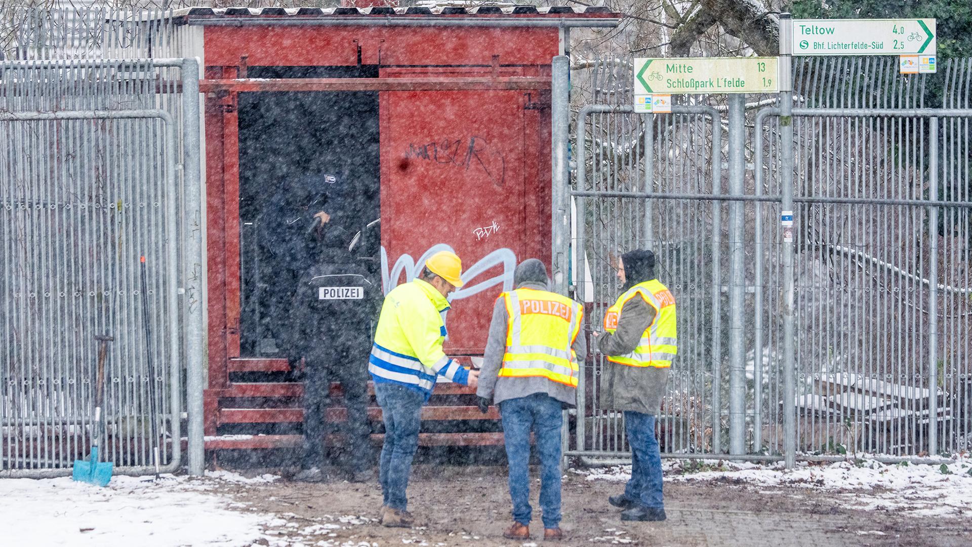 polizei brandstelle berlin 100
