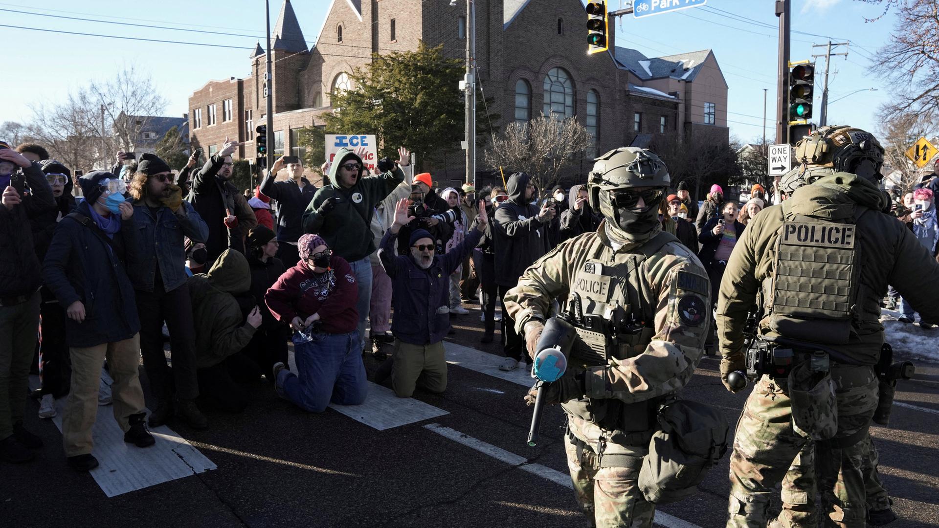 proteste minnesota 100