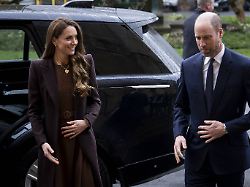 05 02 2026 london united kingdom prince william and kate middleton the prince and princess of wales during an audience with the archbishop of canterbury dame sarah mullally at lambeth palace in london