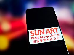 alibaba sold sun art suqian china january 2 2025 illustration sun art retail suqian jiangsu province china january 2 2025