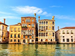 dario palace in grand canal of venice italy