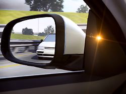 das von volvo blis genannte system gilt als klassiker der totwinkelwarner