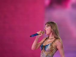 december 6 2024 vancouver bc canada taylor swift performs during the eras tour concert in vancouver on friday december 6 2024