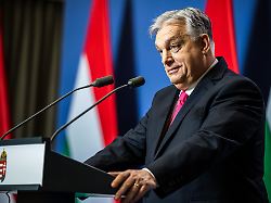der ungarische ministerpraesident viktor orban spricht bei seiner jaehrlichen pressekonferenz in budapest ungarn zu dpa orban angriff auf venezuela ist phaenomen einer neuen welt dpa bildfunk
