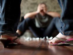 ein paar streitet sich bonn deutschland domestic violence bonn germany 08 05