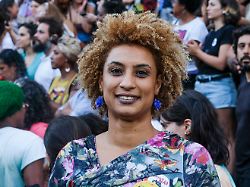 file councilwoman marielle franco poses for a photo at cinelandia square in rio de janeiro brazil jan 9 2018 franco was shot to death in 2018