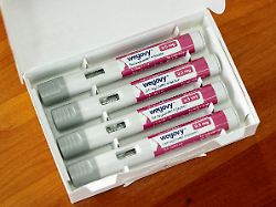 file photo a selection of injector pens for the wegovy weight loss drug are shown in this photo illustration in chicago illinois u s march 31 2023
