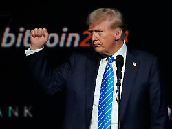 file then republican presidential candidate former president donald trump speaks at the bitcoin 2024 conference on july 27 2024 in nashville tenn