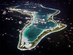 file this image released by the u s navy shows an aerial view of diego garcia in the chagos island group u s