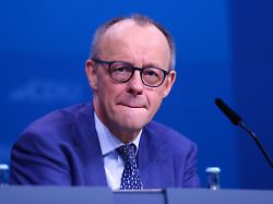 german chancellor and christian democratic union cdu party leader friedrich merz attends a cdu party congress in stuttgart germany february 21 2026