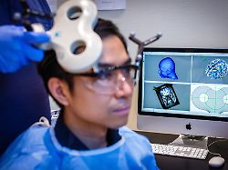 handout caption a participant receiving non invasive brain stimulation during an experiment in a laboratory setting credit nicolas zonvi cc by 4 0 https creativecommons org licenses by 4