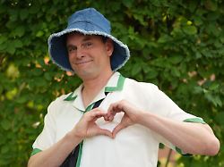 lutz van der horst im zdf fernsehgarten motto discofox am 24 08 2025 in mainz