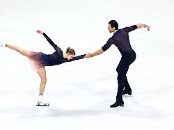 milano cortina 2026 olympics figure skating pair skating free skating milano ice skating arena milan italy february 16 2026