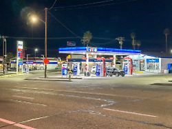 mobil tankstelle nachtaufnahme san francisco kalifornien usa vereinigte staaten von amerika 11 02