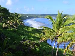 niue island feature the niue coastline and the pacific ocean at the matavai resort in niue on 4 july 2024