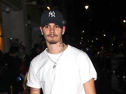 naomi campbell halloween party london uk 31 october 2025 romeo beckham leaves 77 marylebone which hosted naomi campbell s halloween event in londons mayfair london uk 31 october 2025