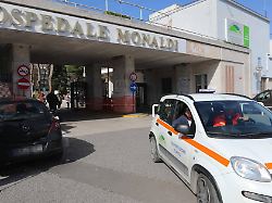 naples monaldi hospital expert committee says no to new heart transplant on the child pictured at the monaldi entrance publicationxnotxinxita copyright xnapolipressx xipa agency