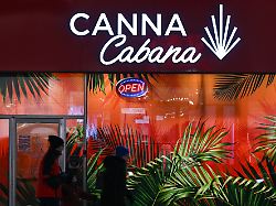 ottawa canada march 8 canna cabana a cannabis retail store in ottawa ontario canada on march 8 2025