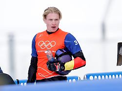 olympia olympische winterspiele mailand cortina 2026 snowboard cross einzel maenner finale im livigno snow park leon ulbricht deutschland im zielbereich