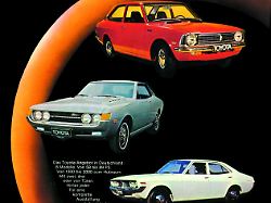 opel kadett vw kaefer und ford escort im visier 1971 trafen die ersten toyota corolla in deutschland ein