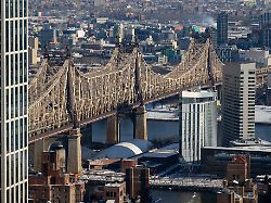 photo by ndz star max ipx 2026 1 29 28 a view of midtown manhattan the ed koch queensboro bridge and long island city on january 29 2026 in new york
