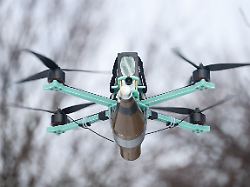 russia january 28 2026 a fpv drone is used by russia s dnepr group of forces on the zaporozhye front of russia s special military operation credit image alexander polegenko tass via zuma press