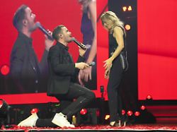 schlagernacht des jahres 2025 michelle und eric philippi bei der schlagernacht des jahres 2025 am 06 12 2025 in der festhalle frankfurt